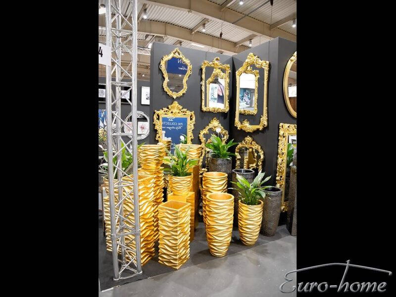 EUH - Donica 2027/2-2027/1 arany színű kaspó