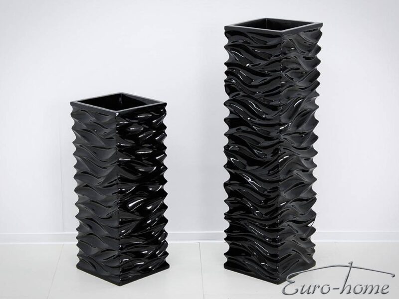 EUH Donica 2085/3-2085/2 fekete színű kaspó