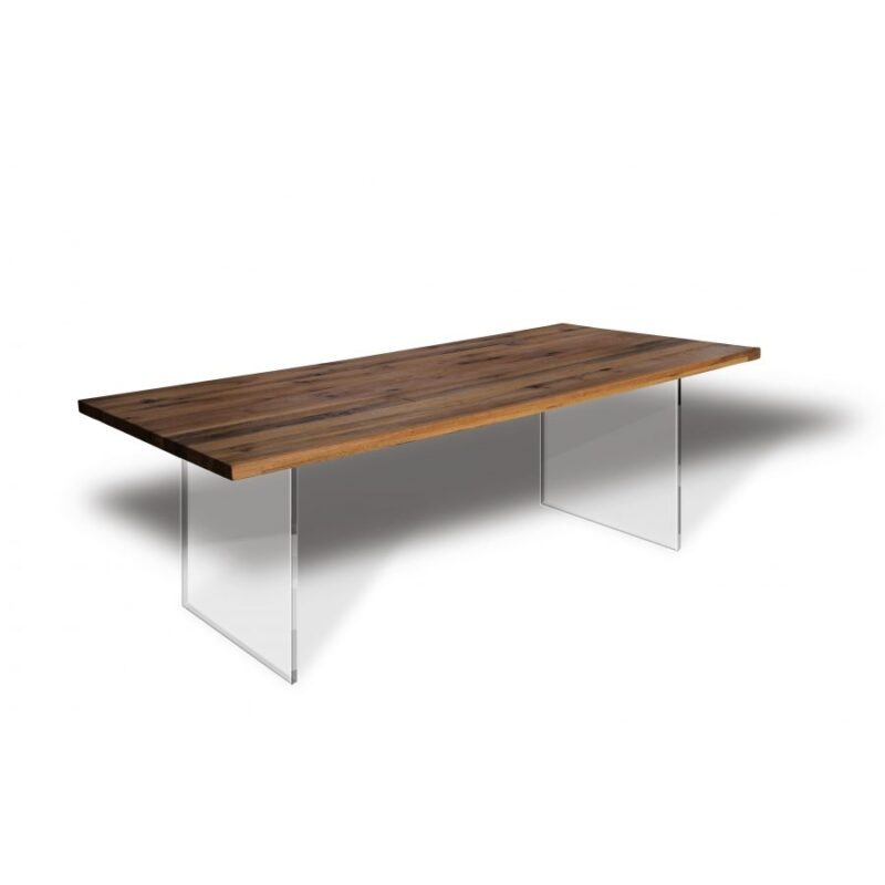 ECM - Oak Glass étkezőasztal