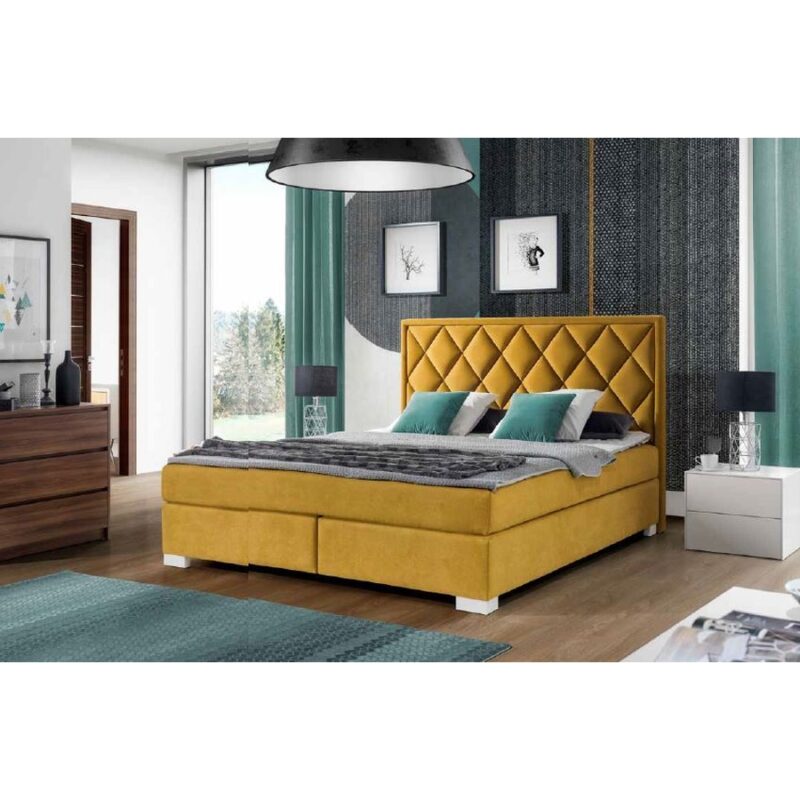 New Elegance - Kontynentalne 402 boxspring franciaágy