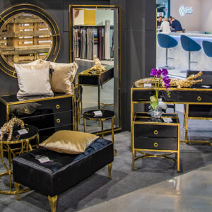 EUH - LW6071 tükrös konzolasztal