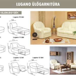 Kárpit Design - Lugano ülőgarnitúra