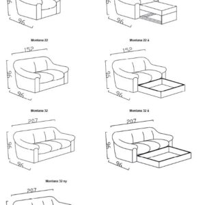 Kárpit Design - Montana ülőgarnitúra