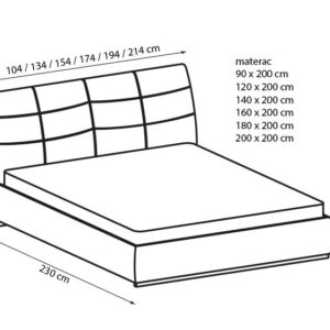 New Elegance - Apollo S franciaágy