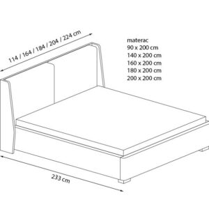 New Elegance - Monaco franciaágy