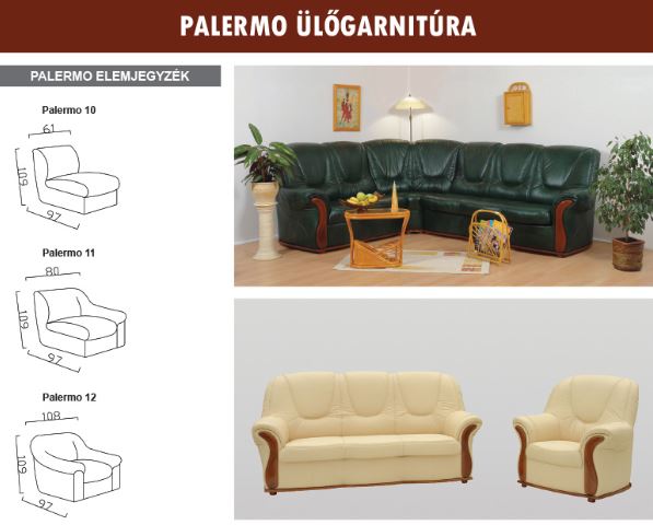 Kárpit Design - Palermo ülőgarnitúra