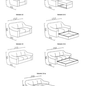 Kárpit Design - Salvador ülőgarnitúra
