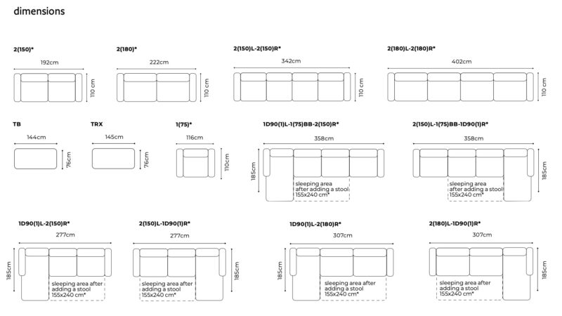 Gala Collezione - Axel ülőgarnitúra