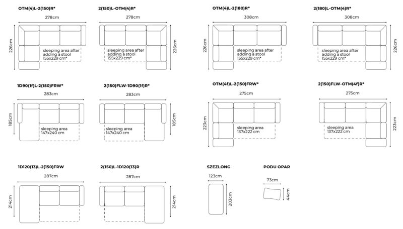 Gala Collezione - Axel ülőgarnitúra