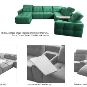 Gala Collezione - Cantata moduláris ülőgarnitúra