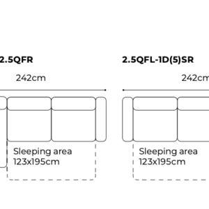 Gala Collezione - Lotos sarok ülőgarnitúra