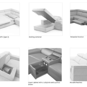 Gala - Luciano moduláris ülőgarnitúra