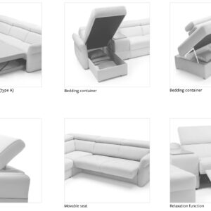 Gala Collezione - Massimo sarok ülőgarnitúra