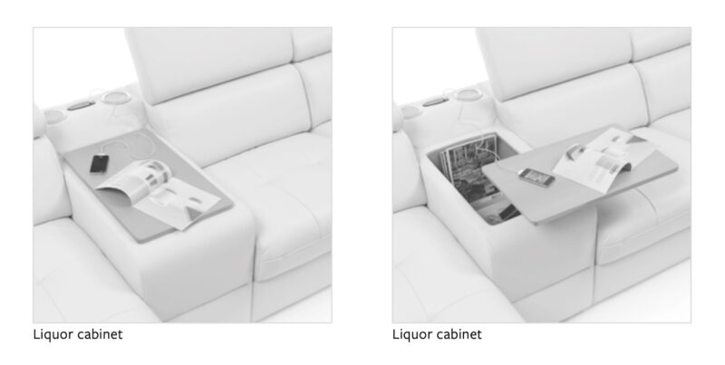 Gala Collezione - Massimo sarok ülőgarnitúra