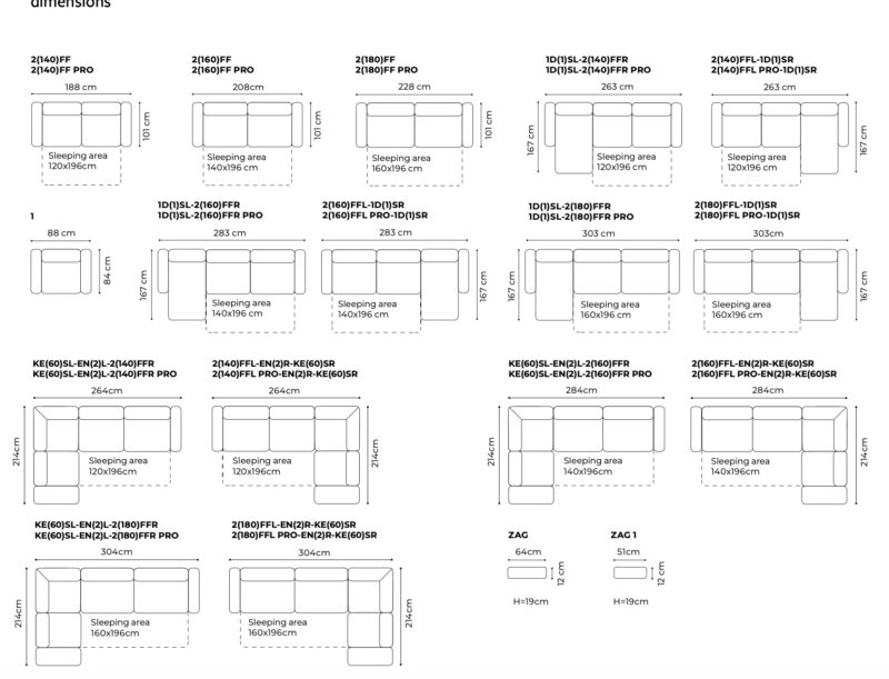 Gala Collezione - Sora II ülőgarnitúra