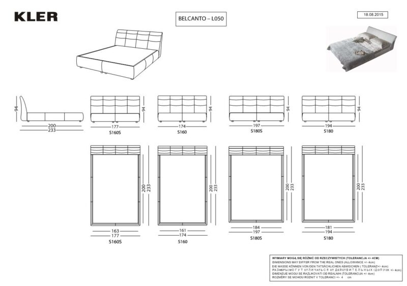 KLER - Belcanto franciaágy
