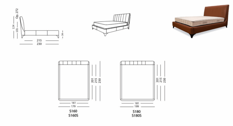 KLER - Otello franciaágy