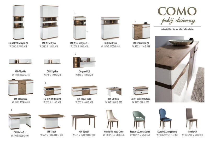 Taranko - Como modern nappali