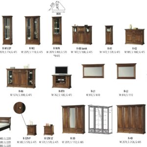 Taranko - Raweno klasszikus hálószoba