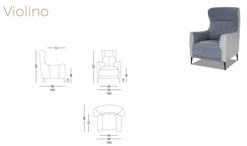 KLER - Violino fotel