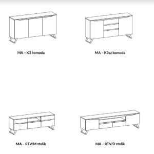 Taranko - Malaga modern nappali