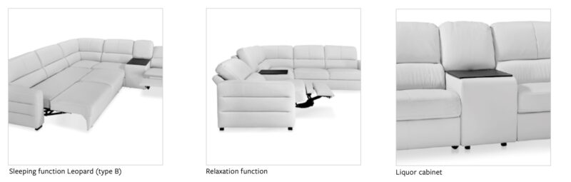 Gala - Loggia ülőgarnitúra