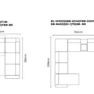 Gala - Loggia ülőgarnitúra