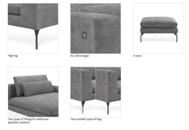 Gala - Look moduláris ülőgarnitúra