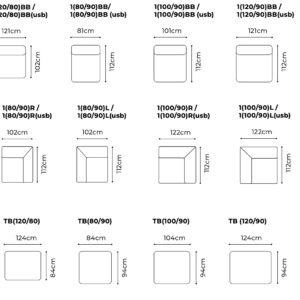 Gala - Look moduláris ülőgarnitúra