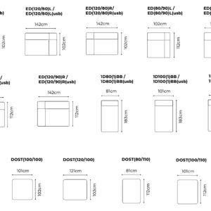Gala - Look moduláris ülőgarnitúra