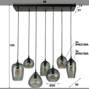 ZJL - 7080 mennyezeti lámpa