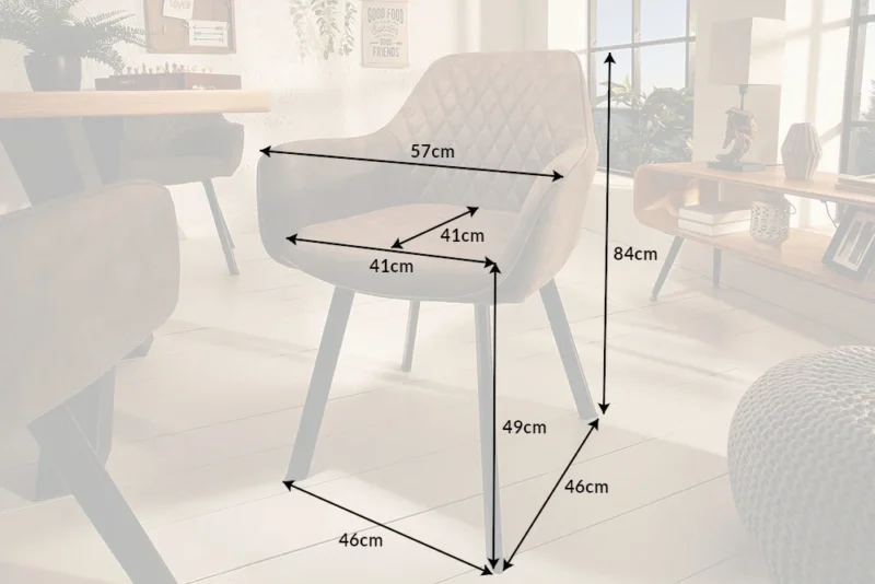 NVI-39343-Palermo-etkezoszek-taupe-6 KIÁRUSÍTÁS-Modern étkezőszék keresztsteppeléssel
