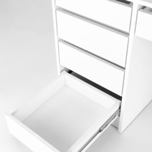 Hal – Hollywood XL fésülködőasztal/íróasztal világítással