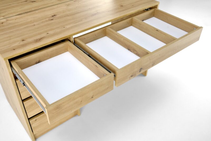 Hal – Hollywood XL fésülködőasztal/íróasztal világítással