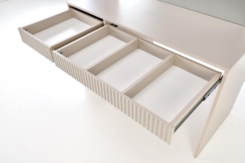 Hal – Hollywood XL fésülködőasztal/íróasztal világítással