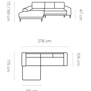 WER - Capitol sarok ülőgarnitúra