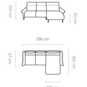 WER - Stelio sarok ülőgarnitúra