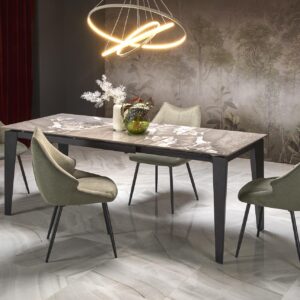 Hal-Felix fehér vagy szürke kihúzható asztal 141-201cm-ig bővíthető