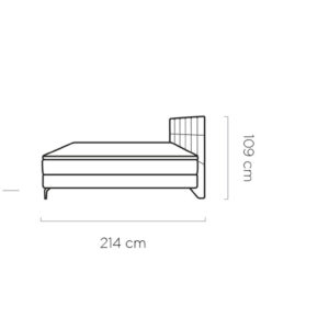 WER - Adel boxspring franciaágy