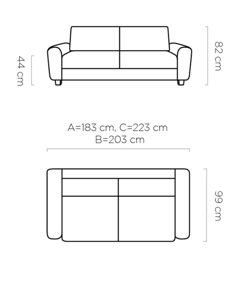 WER - Capri kanapéágy / ülőgarnitúra