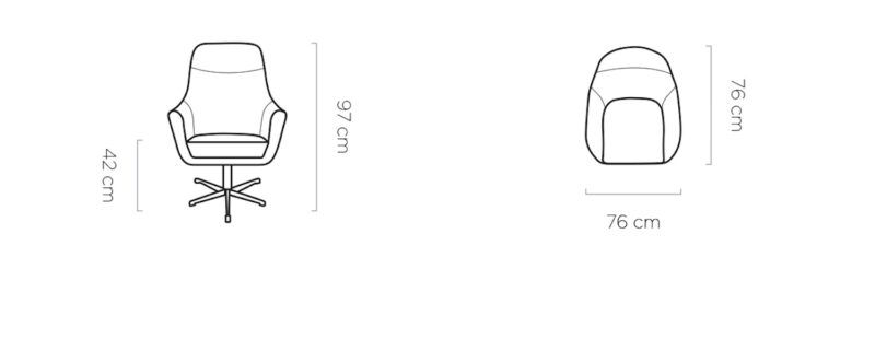 WER - Cubo forgó fotel