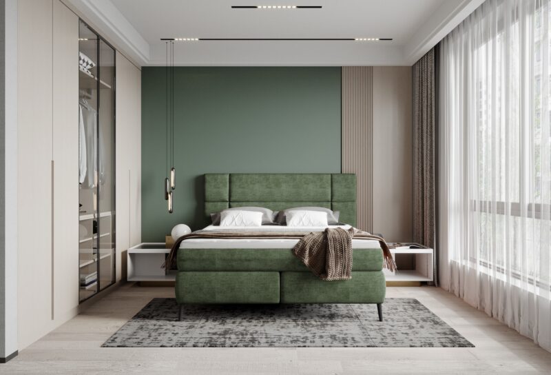 WER - Lucio boxspring franciaágy