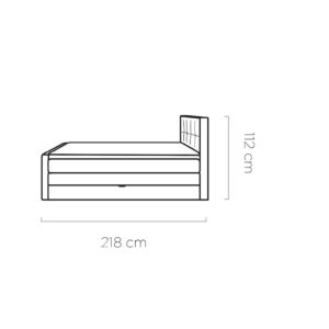 WER - Medino boxspring franciaágy