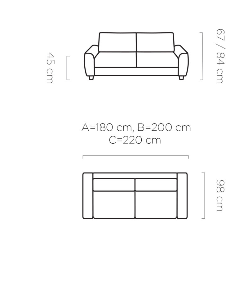 WER - Monza kanapéágy / ülőgarnitúra