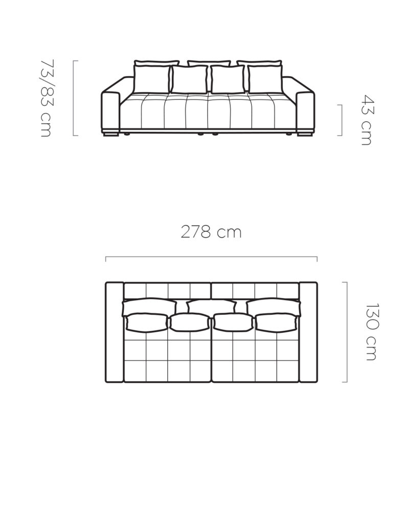 WER - Motta kanapéágy / ülőgarnitúra