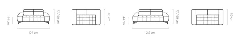 WER - Palladio ülőgarnitúra