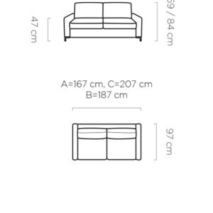 WER - Tino kanapéágy / ülőgarnitúra