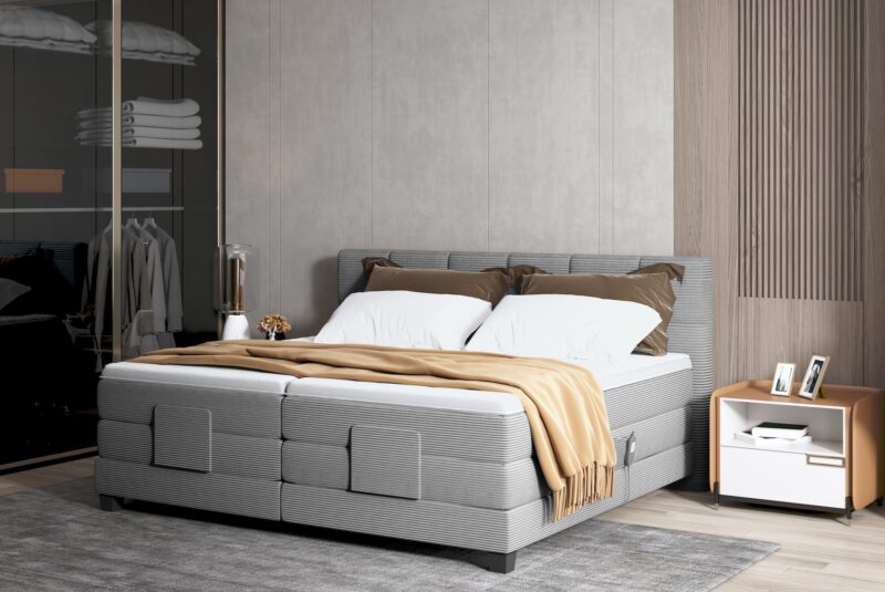 WER - Carlos boxspring franciaágy motoros relax funkcióval