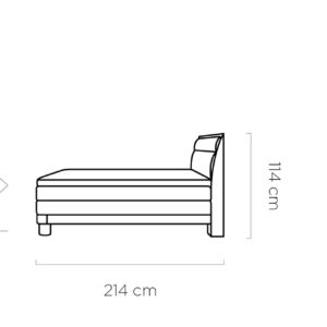WER - Donna boxspring franciaágy