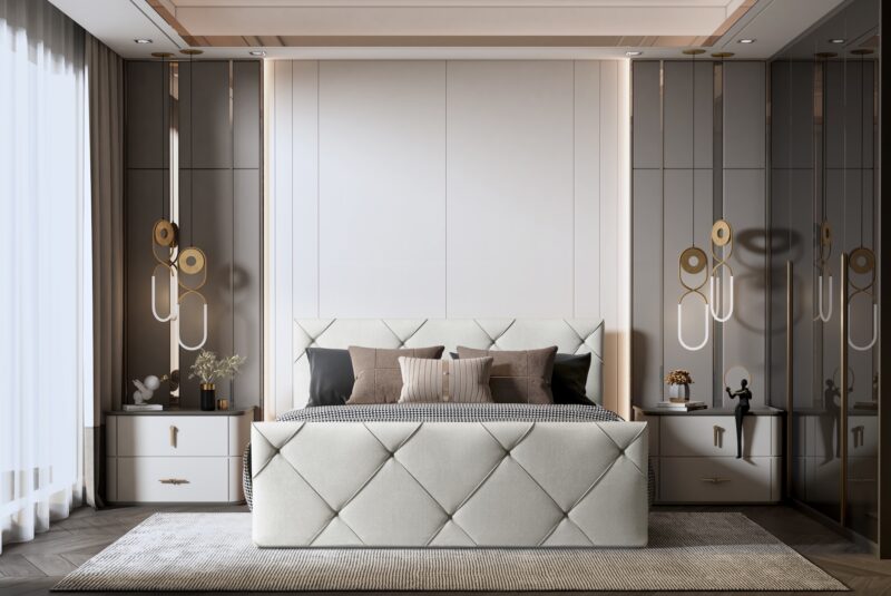 WER - Mossa boxspring franciaágy